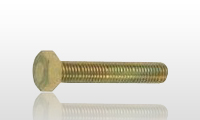 黄銅六角ボルト(全ネジ)(全ウィット)